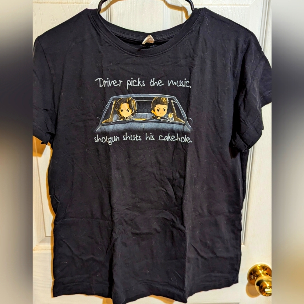 TeeTurtle Supernatural T-Shirt Ladies XL